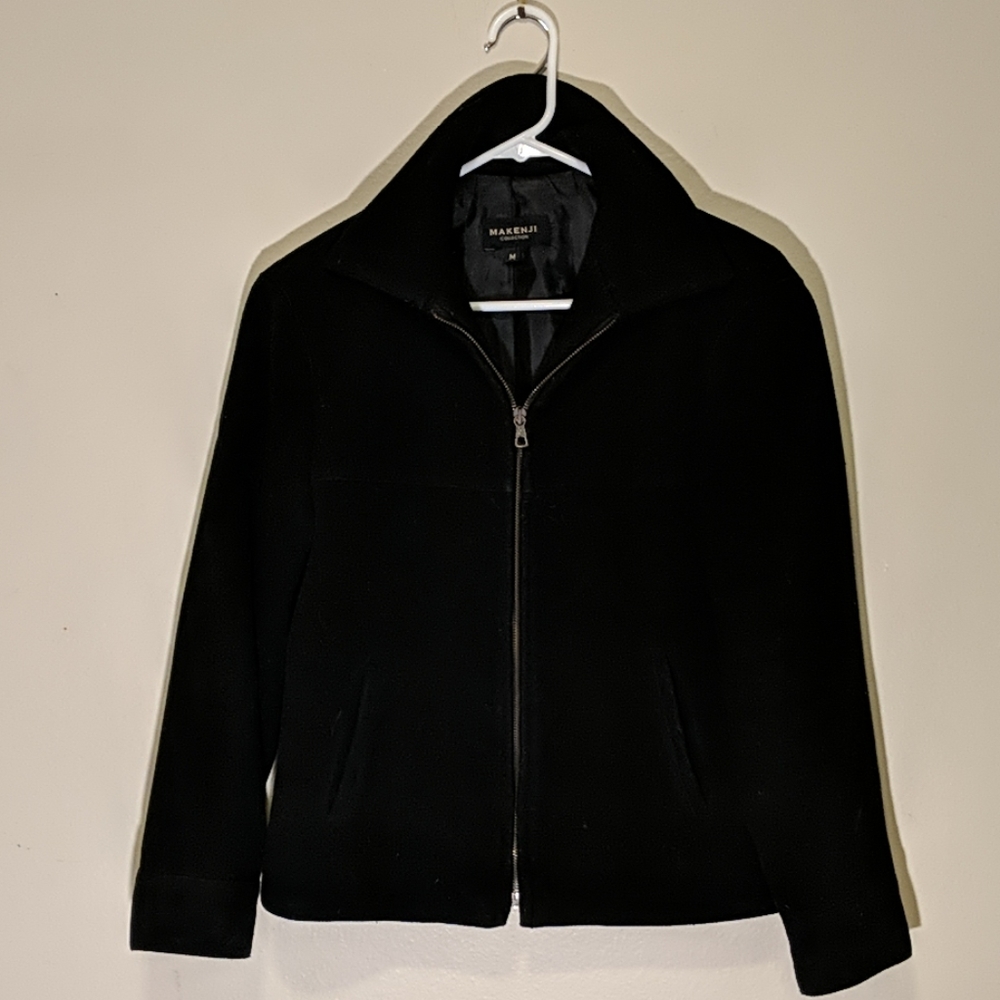 Black wool jacket